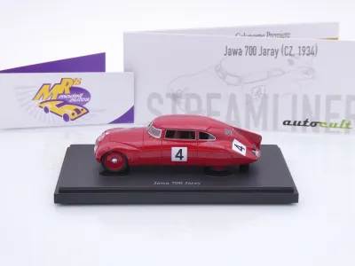 Preview: Autocult 06067 # Jawa 700 Jaray #4 " 1000 Meilen Tschechoslowakei 1934 " 1:43