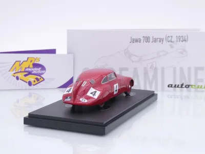 Preview: Autocult 06067 # Jawa 700 Jaray #4 " 1000 Meilen Tschechoslowakei 1934 " 1:43