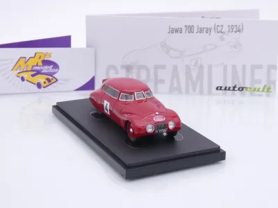 Preview: Autocult 06067 # Jawa 700 Jaray #4 " 1000 Meilen Tschechoslowakei 1934 " 1:43