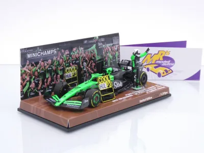 Minichamps 417251227 # KICK Sauber C45 F1 3° British GP 2025 " Nico Hülkenberg " 1:43