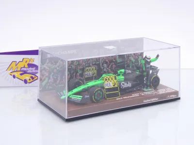Preview: Minichamps 417251227 # KICK Sauber C45 F1 3° British GP 2025 " Nico Hülkenberg " 1:43