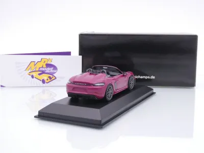 Preview: Minichamps 410063132 # Porsche 718 Spyder RS Baujahr 2023 " Sternrubin " 1:43