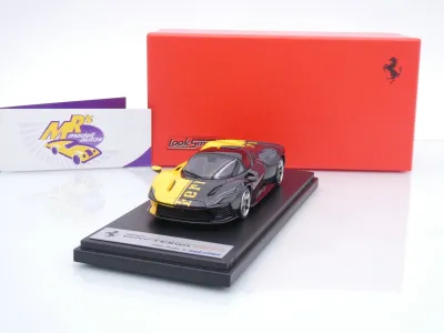 Look Smart LS535SE3 # Ferrari Daytona SP3 2023 " Giallo / Carbon  Livery " 1:43