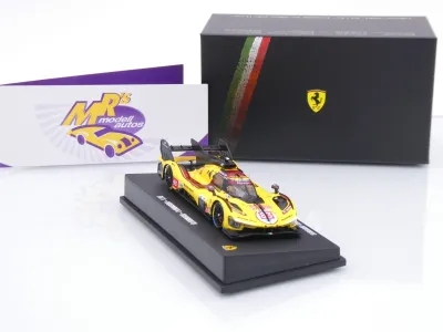 Preview: Look Smart LS64010LM # Ferrari 499P Winner 24h Le Mans 2025 " AF Corse - Kubica " 1:64