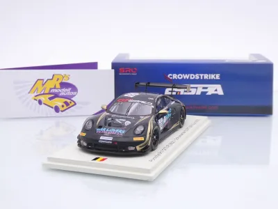 Spark SB873 # Porsche 911 GT3 R #22 24h Spa 2025 " Schumacher CLRT / Heinrich - Bachler - Güven " 1:43