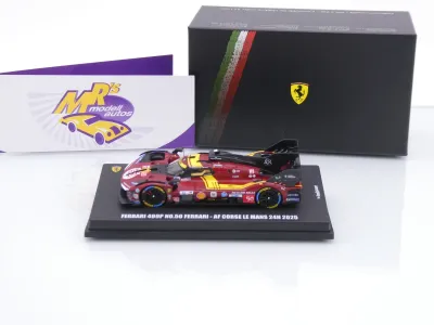 Preview: Look Smart LS64008LM # Ferrari 499P #50 24h Le Mans 2025 " AF Corse - Fuoco " 1:64