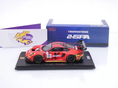 Preview: Spark SB870 # Porsche 911 GT3 #911 24h Spa 2025 " Pure Rxcing / Preining " 1:43