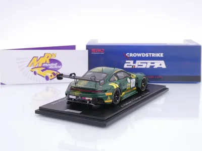 Preview: Spark SB859 # Porsche 911 992 GT3 R #120 24h Spa 2025 " Wright Motorsport " 1:43