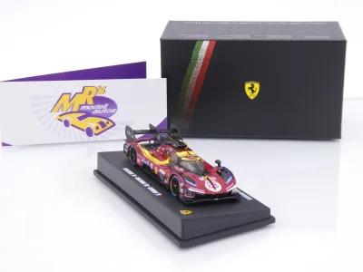 Preview: Look Smart LS64008LM # Ferrari 499P #50 24h Le Mans 2025 " AF Corse - Fuoco " 1:64