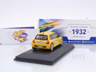 Preview: Solido S4318102 # Peugeot Clio V6 Phase 2 Baujahr 2003 " gelbmetallic " 1:43