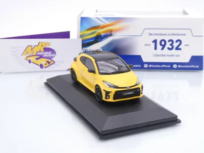 Preview: Solido S4311104 # Toyota GR Yaris 1.6 AWD Baujahr 2024 " gelbmetallic " 1:43