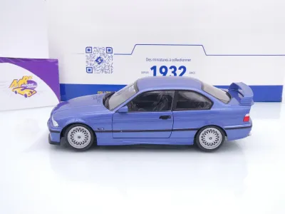 Preview: Solido S1803914 # BMW M3 (E36) Coupe Baujahr 1996 " Estorilblau / Streetfighters " 1:18