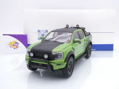 Solido S1813903 # Ford Ranger Raptor Baujahr 2024 " grünmetallic-schwarz " 1:18