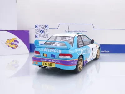 Preview: Solido S1807411 # Subaru Impreza S5 #2 Rallye Belgien 1998 " G. de Mevius " 1:18