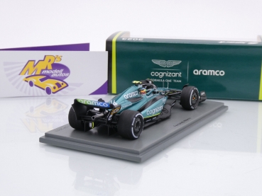 Preview: Spark S8575 # Aston Martin AMR23 F1 #14 Bahrain GP 2023 " Fernando Alonso " 1:43