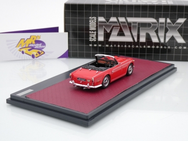 Preview: Matrix MX41902-041 # Triumph TR5 P1 Cabriolet Baujahr 1967-1968 " signalrot " 1:43