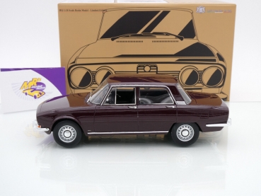 Preview: Laudoracing LM136A # Alfa Romeo 1750 Berlina Limousine Baujahr 1968 " dunkelrot " 1:18