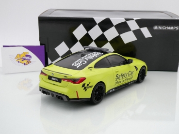 Preview: Minichamps 155020126 # BMW M4 Coupe Competition 2020 " MotoGP Safety Car " 1:18
