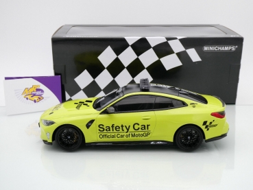 Preview: Minichamps 155020126 # BMW M4 Coupe Competition 2020 " MotoGP Safety Car " 1:18