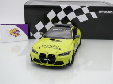 Preview: Minichamps 155020126 # BMW M4 Coupe Competition 2020 " MotoGP Safety Car " 1:18