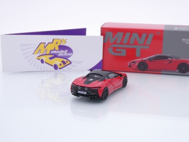 Preview: TSM MINI GT MGT00532-L # McLaren Artura LHD " rotmetallic - Vermillion Red " 1:64