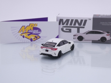 Preview: TSM MINI GT MGT00530-L # Honda Civic Type R LHD 2023 " Championship White " 1:64