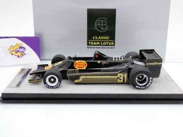 Preview: Tecnomodel TM18-287C # Lotus 79 F1 #31 Brasilien GP 1979 " Hector Rebaque " 1:18