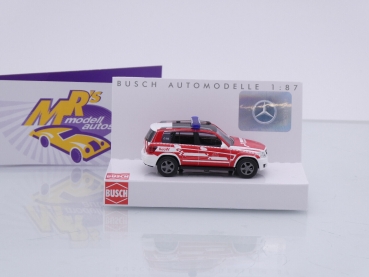 Preview: Busch 49772 # Mercedes-Benz GLK Einsatzfahrzeug " Werkfeuerwehr Bremen " 1:87