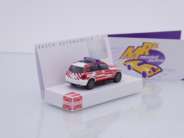 Preview: Busch 49772 # Mercedes-Benz GLK Einsatzfahrzeug " Werkfeuerwehr Bremen " 1:87