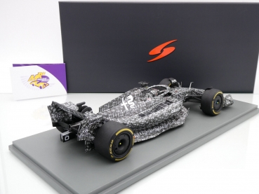 Preview: Spark 18S749 # Alfa Romeo Orlen C42 F1 Winter Test 2022 " Robert Kubica " 1:18