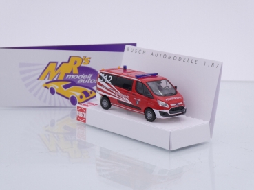 Preview: Busch 52438 + 53524 # Ford Transit + Ford Kuga " Feuerwehr Koblenz 112 " 1:87