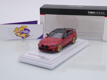 TSM Models 430600 # BMW M3 M-Performance (G80) Baujahr 2021 " Toronto-Red " 1:43