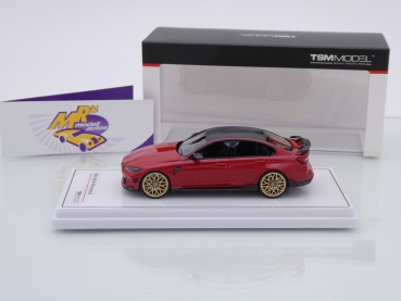 Preview: TSM Models 430600 # BMW M3 M-Performance (G80) Baujahr 2021 " Toronto-Red " 1:43