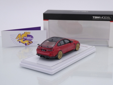 Preview: TSM Models 430600 # BMW M3 M-Performance (G80) Baujahr 2021 " Toronto-Red " 1:43