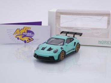 Norev 750045 # Porsche 911 (992) GT3 RS Baujahr 2022 " mintgrün " 1:43