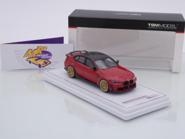Preview: TSM Models 430600 # BMW M3 M-Performance (G80) Baujahr 2021 " Toronto-Red " 1:43