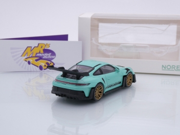 Preview: Norev 750045 # Porsche 911 (992) GT3 RS Baujahr 2022 " mintgrün " 1:43