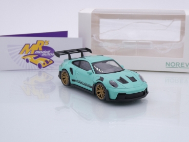 Preview: Norev 750045 # Porsche 911 (992) GT3 RS Baujahr 2022 " mintgrün " 1:43