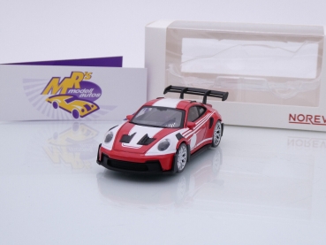 Norev 750047 # Porsche 911 (992) GT3 RS Baujahr 2022 " rot-weiß " 1:43