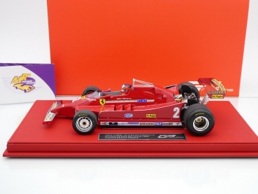 Preview: GP Replicas GPGV04 # Ferrari 126C Formel 1 Italy GP 1980 " Gilles Villeneuve " 1:18