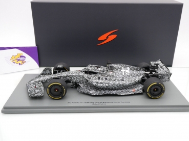 Preview: Spark 18S749 # Alfa Romeo Orlen C42 F1 Winter Test 2022 " Robert Kubica " 1:18