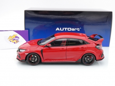 Preview: AUTOart 73223 # Honda Civic Type R FK8 Baujahr 2021 " Flame Red / rot " 1:18