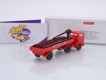 Preview: Wiking 0502 07 # Mercedes-Benz Baustoffwagen-LKW Baujahr 1965-76 " Raab Karcher " 1:87