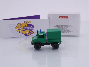 Preview: Wiking 0374 04 # Mercedes-Benz Unimog U 1700 Baujahr 1975-93 " Polizei " 1:87