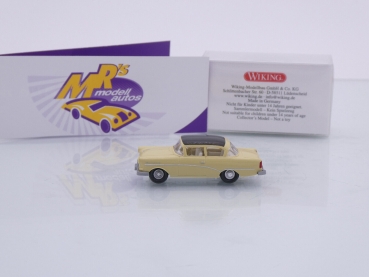 Preview: Wiking 0080 39 # Opel Rekord P1 Limousine Baujahr 1957-62 " grünbeige-schwarz " 1:87