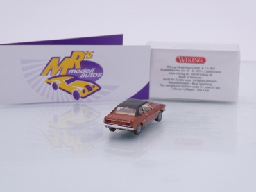 Preview: Wiking 0821 08 # Ford Capri I Coupe Baujahr 1969-72 " kupferbraunmetallic " 1:87