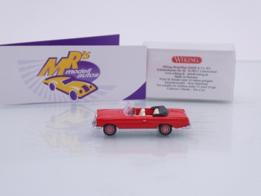 Preview: Wiking 0153 03 # Mercedes-Benz 280 SE Cabriolet Baujahr 1968-72 " rot " 1:87