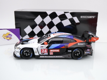 Preview: Minichamps 155222024 # BMW M4 GT3 Nr.24 24h Daytona 2022 " Team RLL - Eng " 1:18