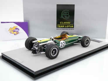 Preview: Tecnomodel TM18-188E # Lotus 43 F1 Nr.22 Italien GP 1966 " Jim Clark " 1:18