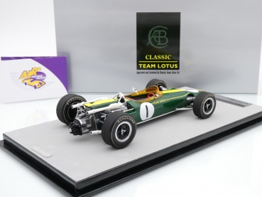 Preview: Tecnomodel TM18-188A # Lotus 43 Nr.1 Sieger F 1 USA GP 1966 " Jim Clark " 1:18